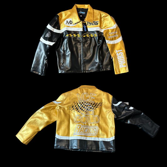 Alpha Phi Alpha Biker Jacket