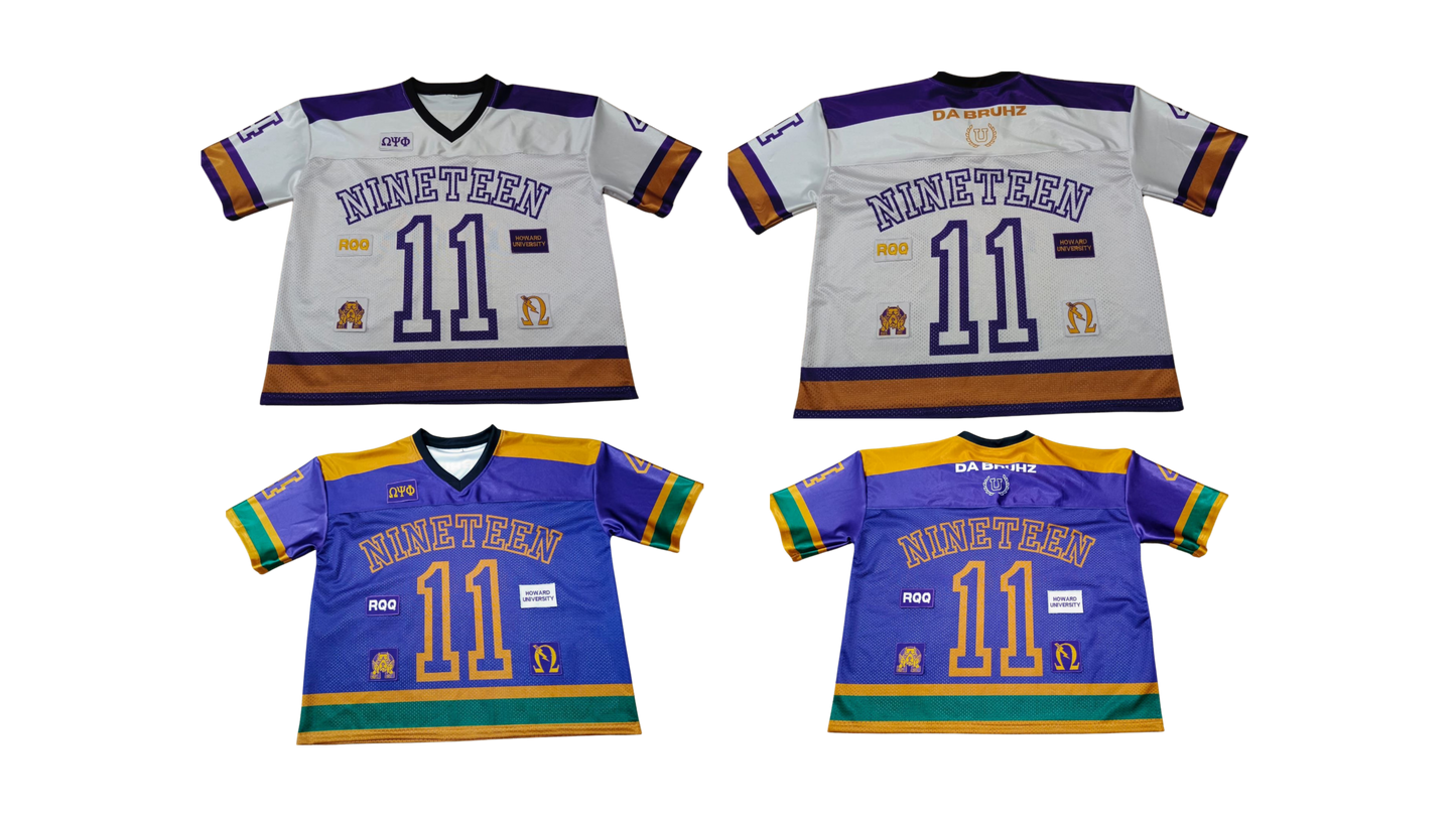 Omega Psi Phi Championships Football Jersey