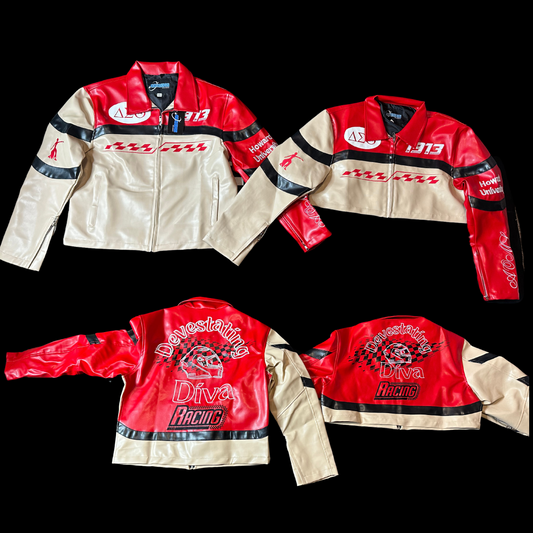 Delta Sigma Theta Biker Jacket