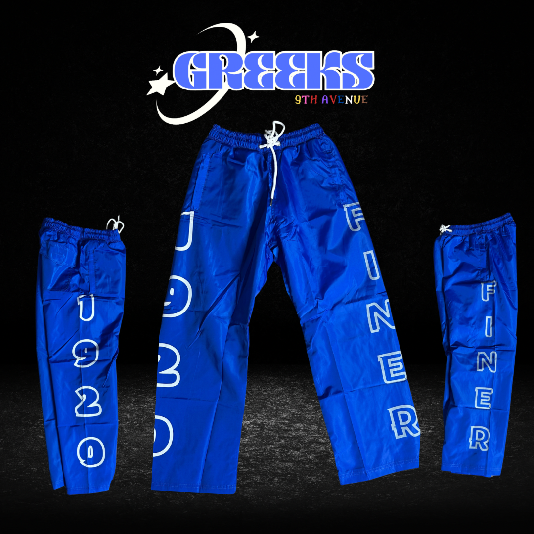 Zeta Phi Beta Nylon Sweatpants